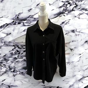 BLACK AMAZON MEDIUM FLANNEL